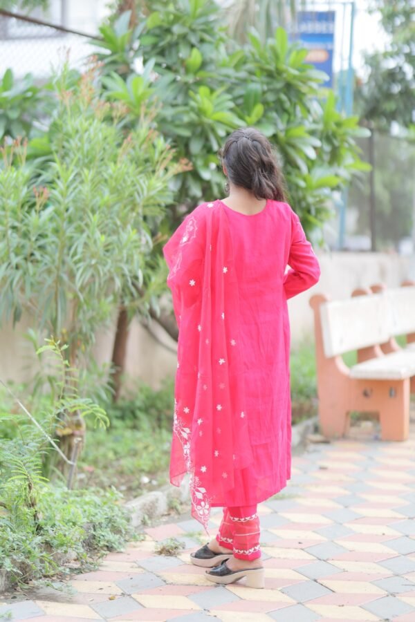 Pink Kurta Set - Image 5