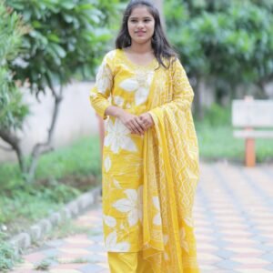 Yellow Kurta Suit