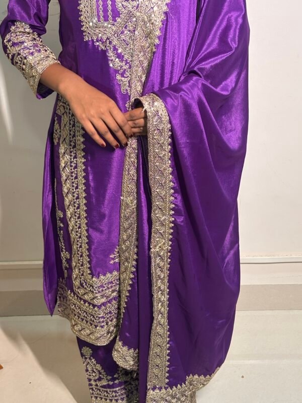 Purple Pakistani Suit - Image 5