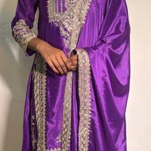 Purple Pakistani Suit