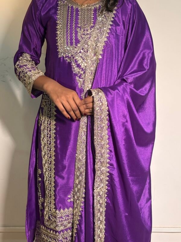 Purple Pakistani Suit