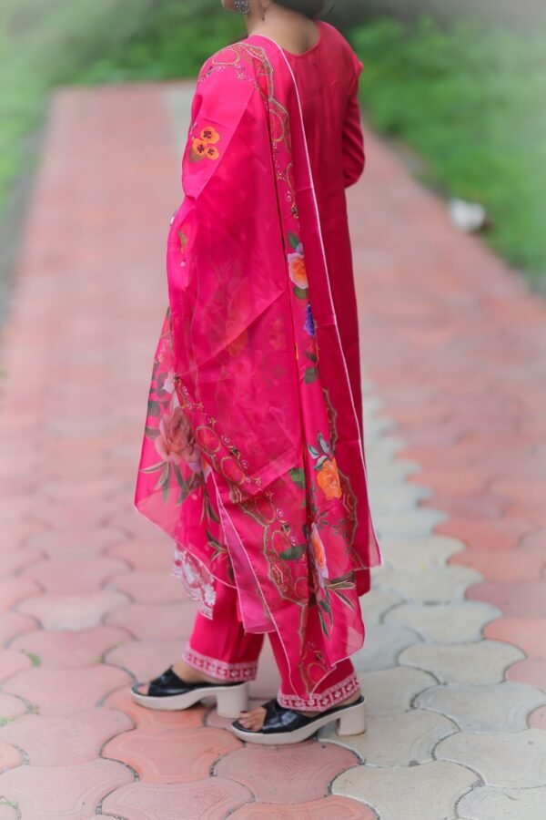 Pink Pakistani Suit - Image 6