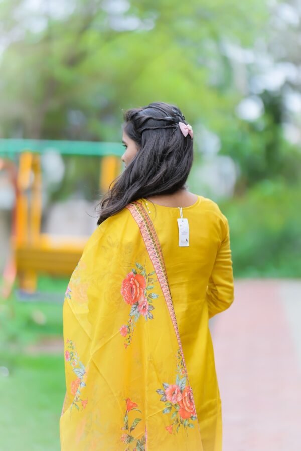 Yellow Kurta Set Premium - Image 4