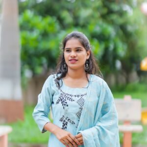 Aqua Blue Kurta Set