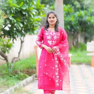 Pink Kurta Set