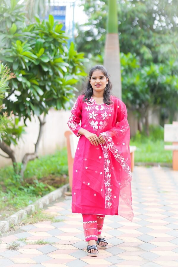 Pink Kurta Set