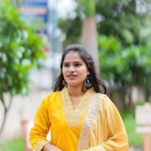 Yellow Kurta Set
