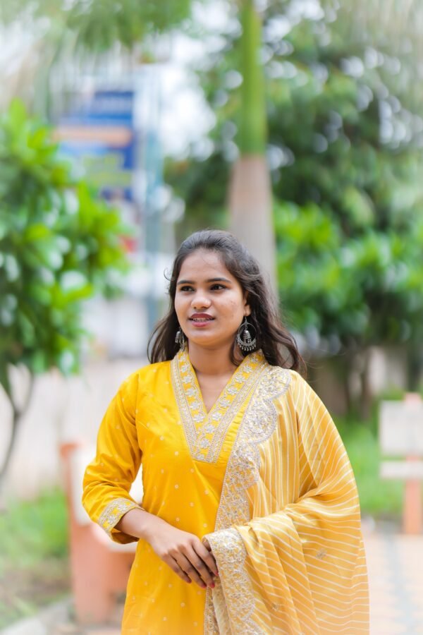Yellow Kurta Set