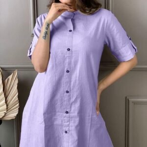 Light Purple Kurti Suit