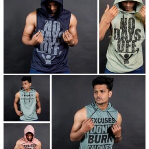 Sleeveless Gym Hoodies